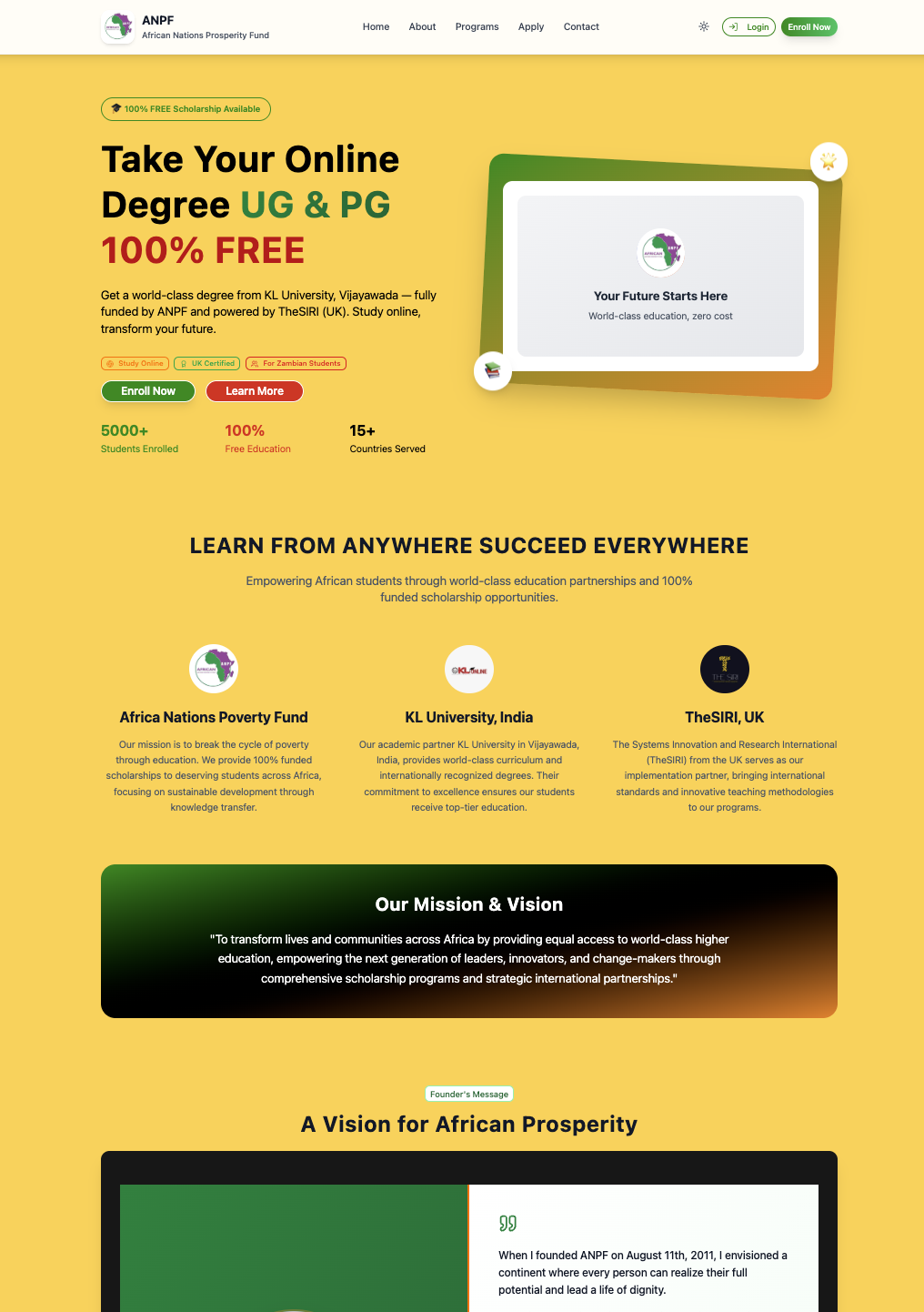 African Nations Prosperity Fund