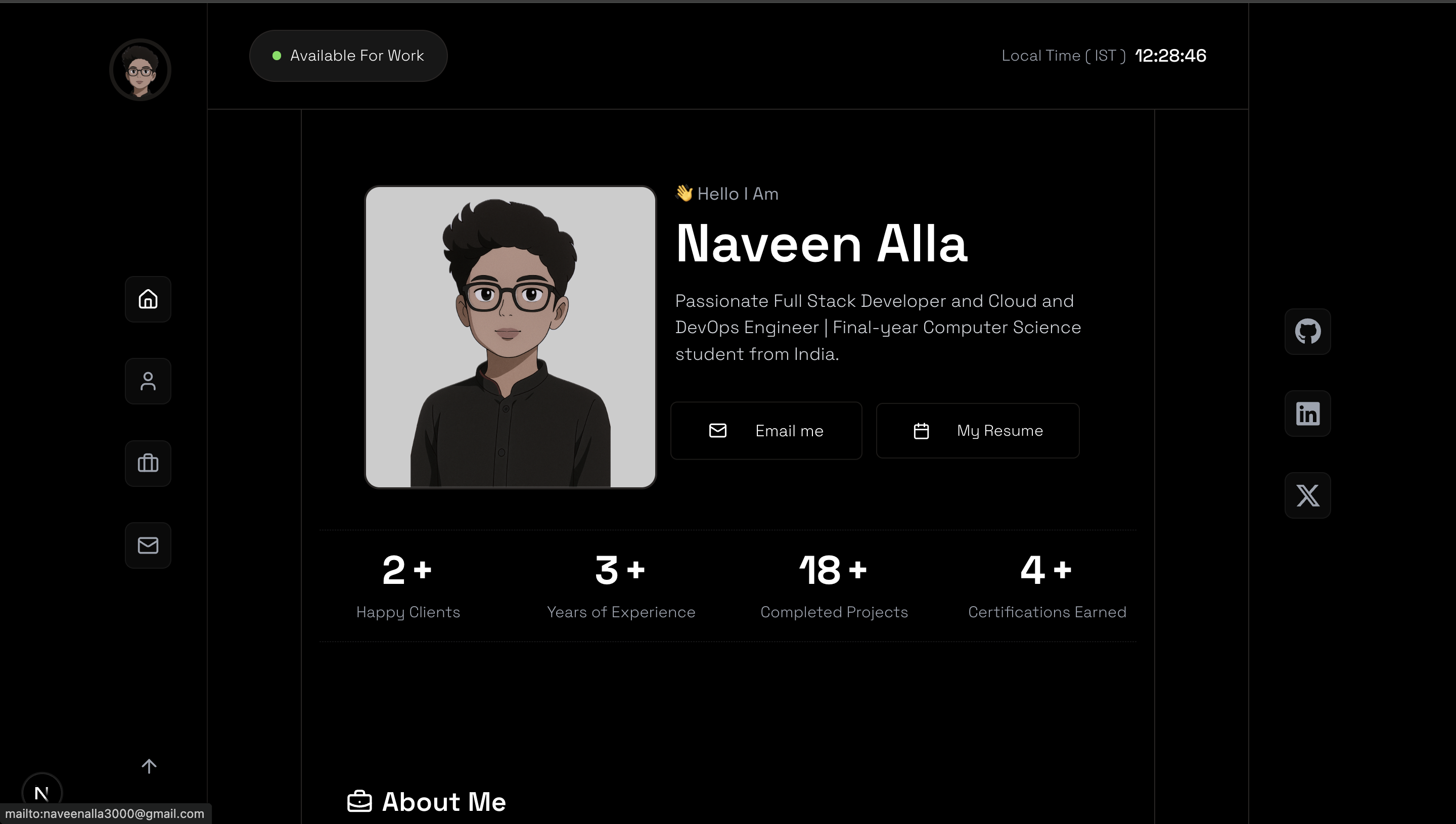 Naveenalla Portfolio